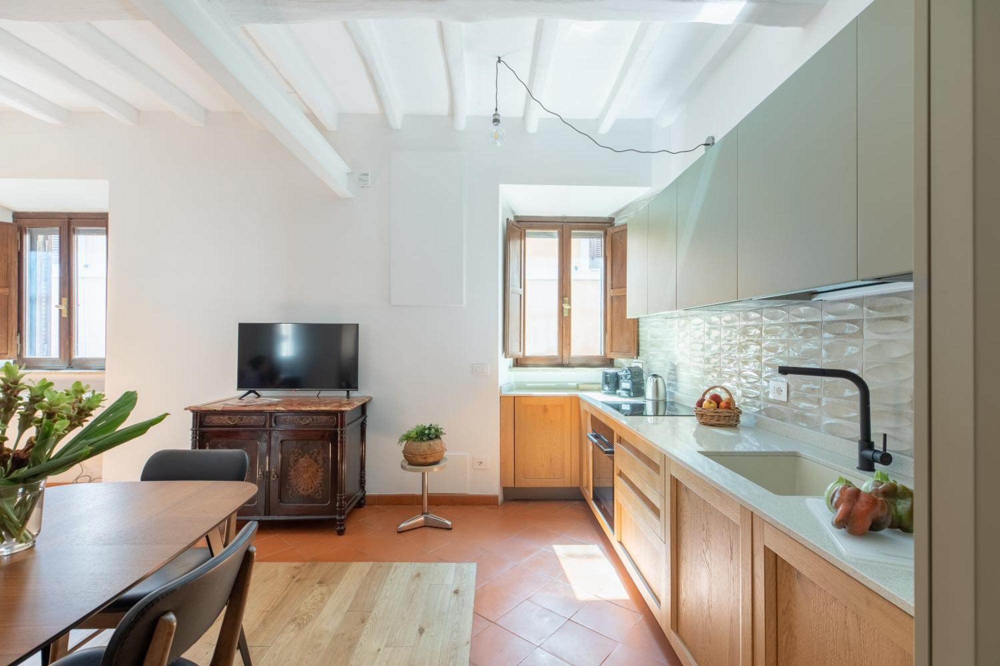 Iflat Peaceful Brand New 2beds In Trastevere Lägenhet