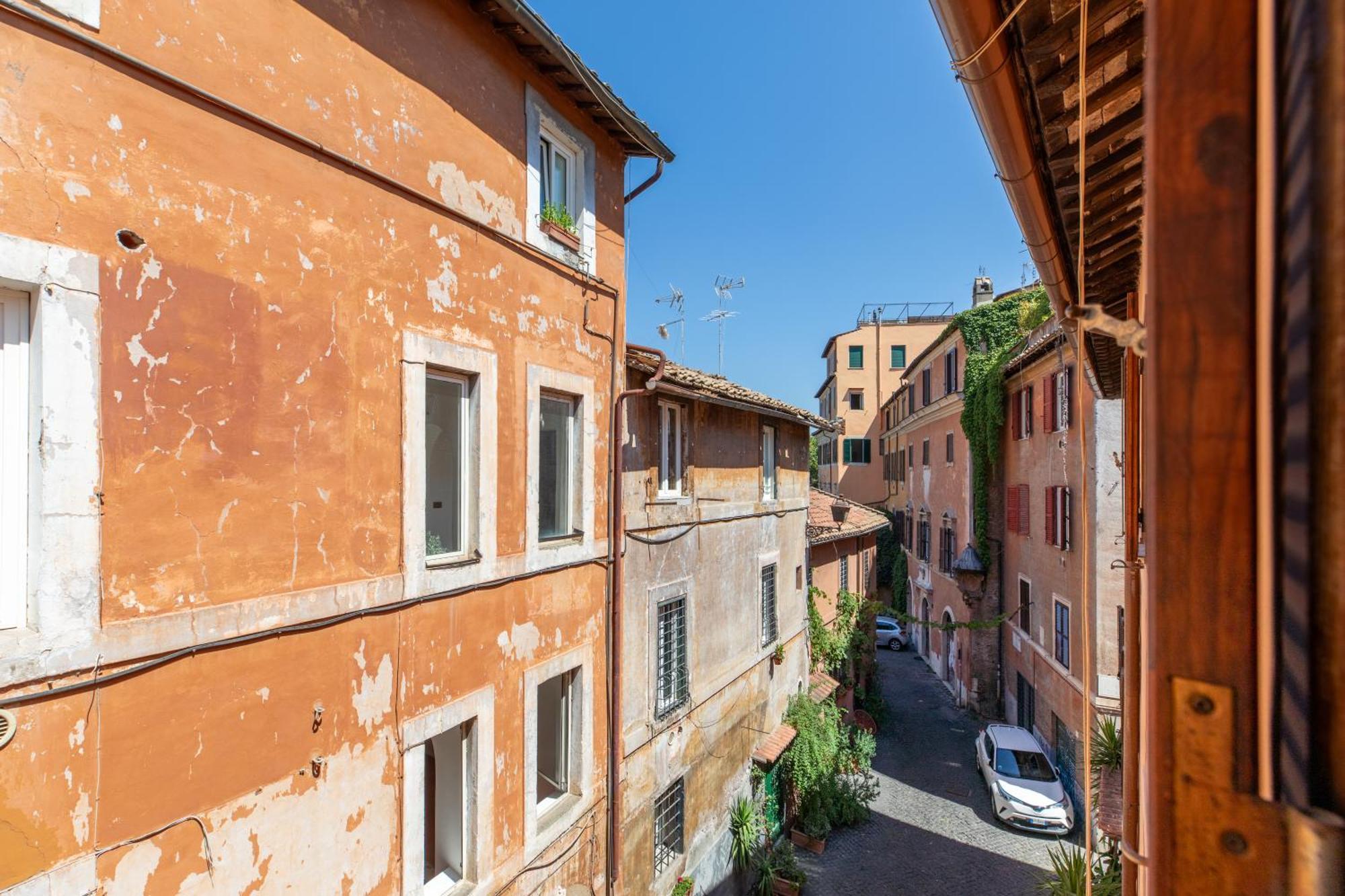 Lägenhet Iflat Peaceful Brand New 2beds In Trastevere *