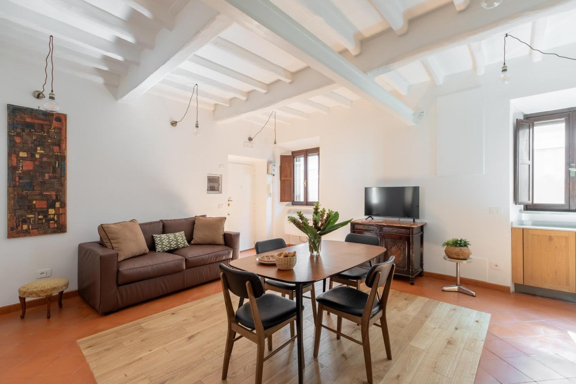 Lägenhet Iflat Peaceful Brand New 2beds In Trastevere *